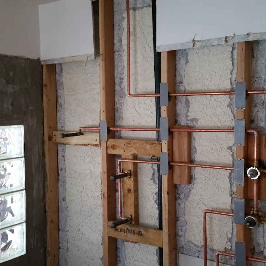 Copper pipe installation for Burst Pipe Repair in Ferndale