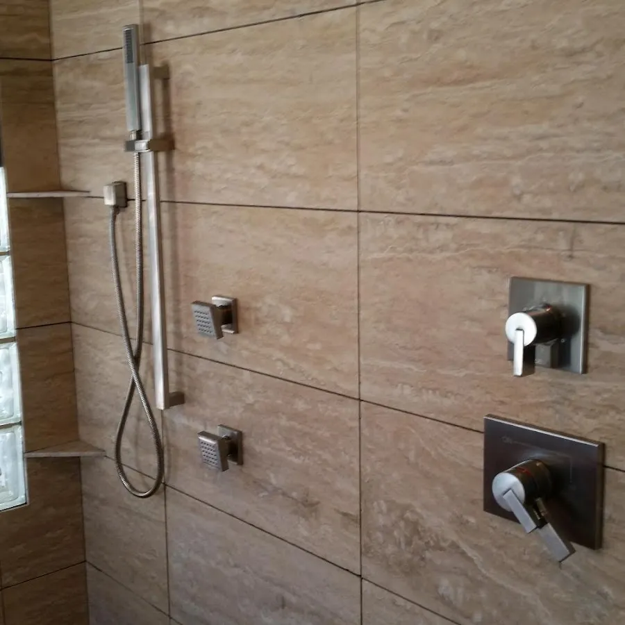Shower fixture installation for Water Heater Replacement in Ferndale
